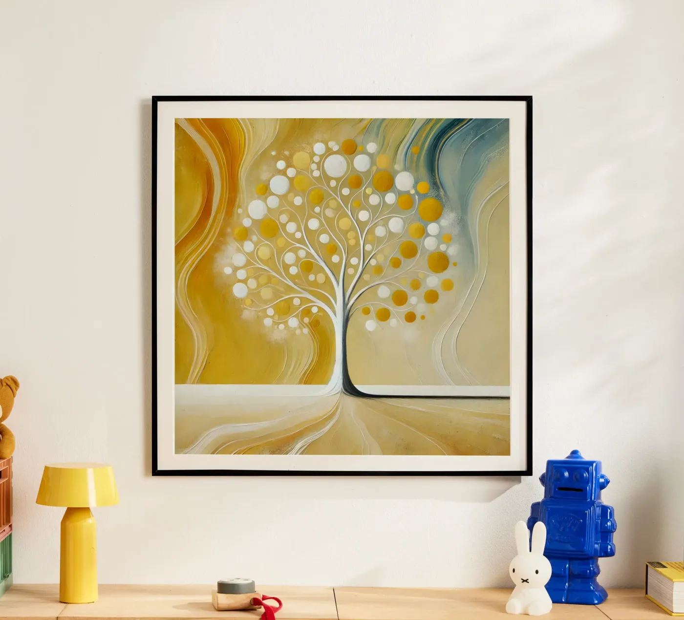 Albero - giallo poster da spiritual