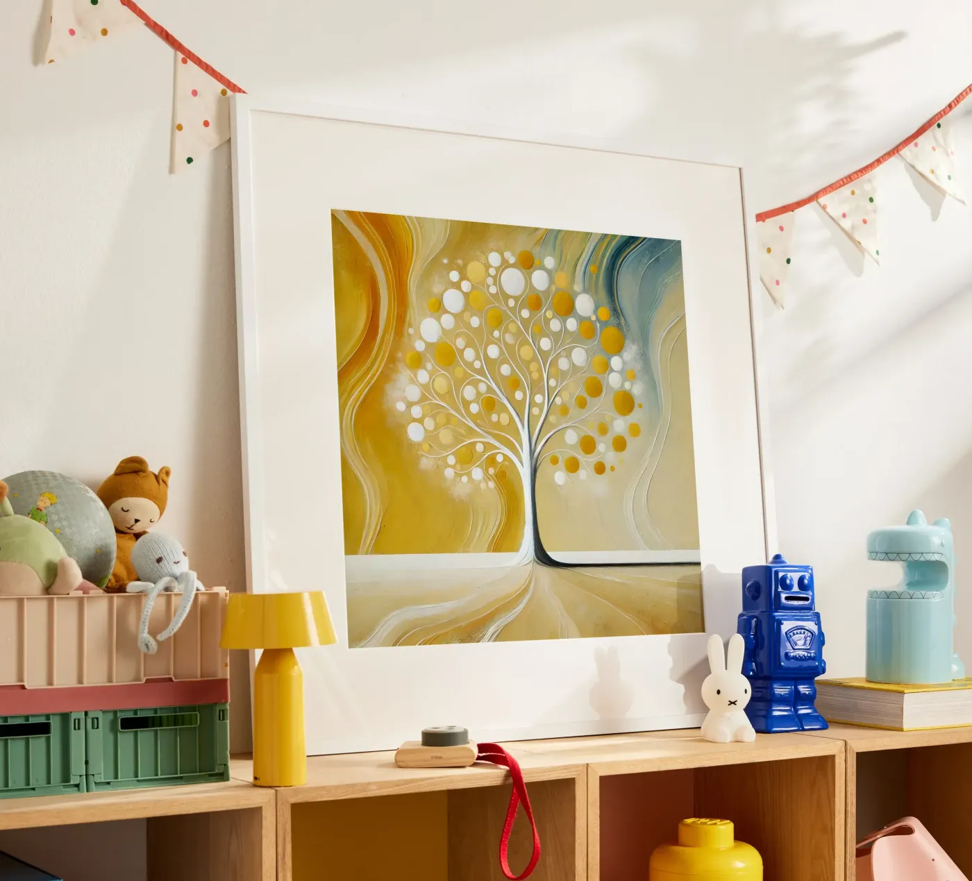 Albero - giallo poster da spiritual
