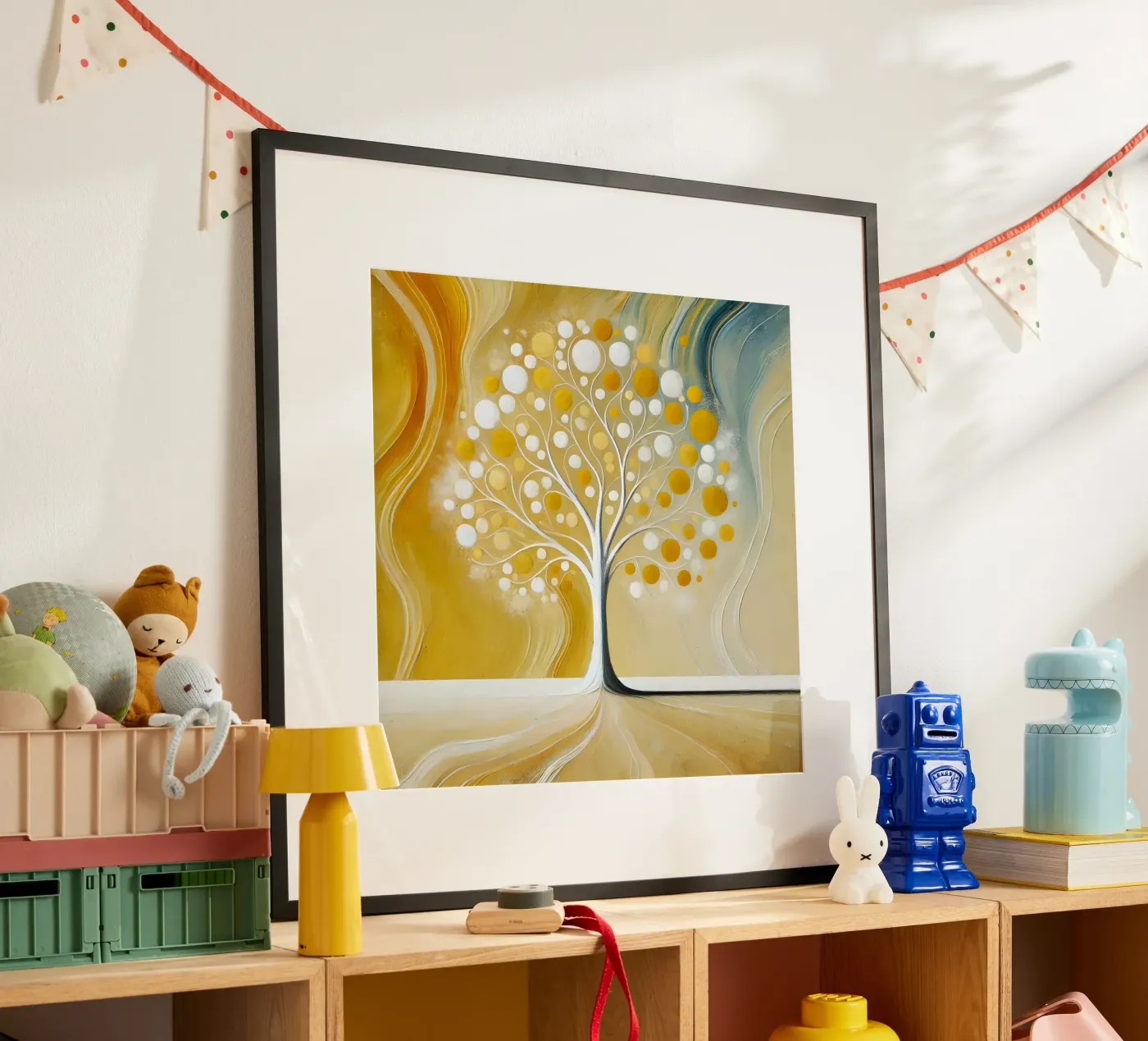 Albero - giallo poster da spiritual