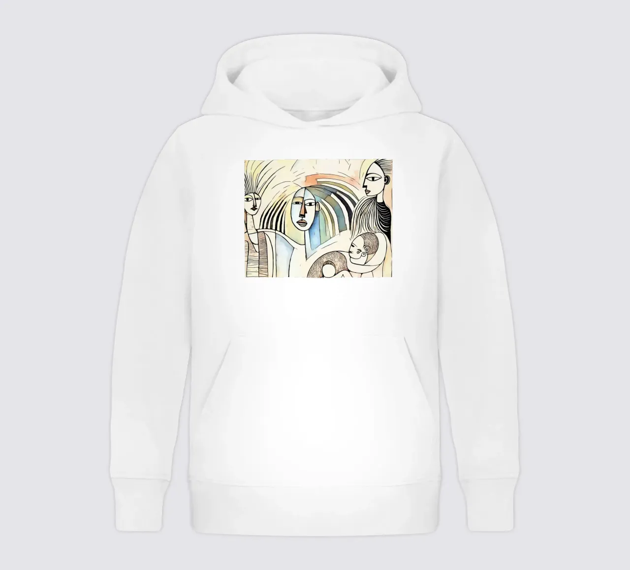 Unterwegs in Afrika, Motiv 1 Kinder Hoodie von ZAMART