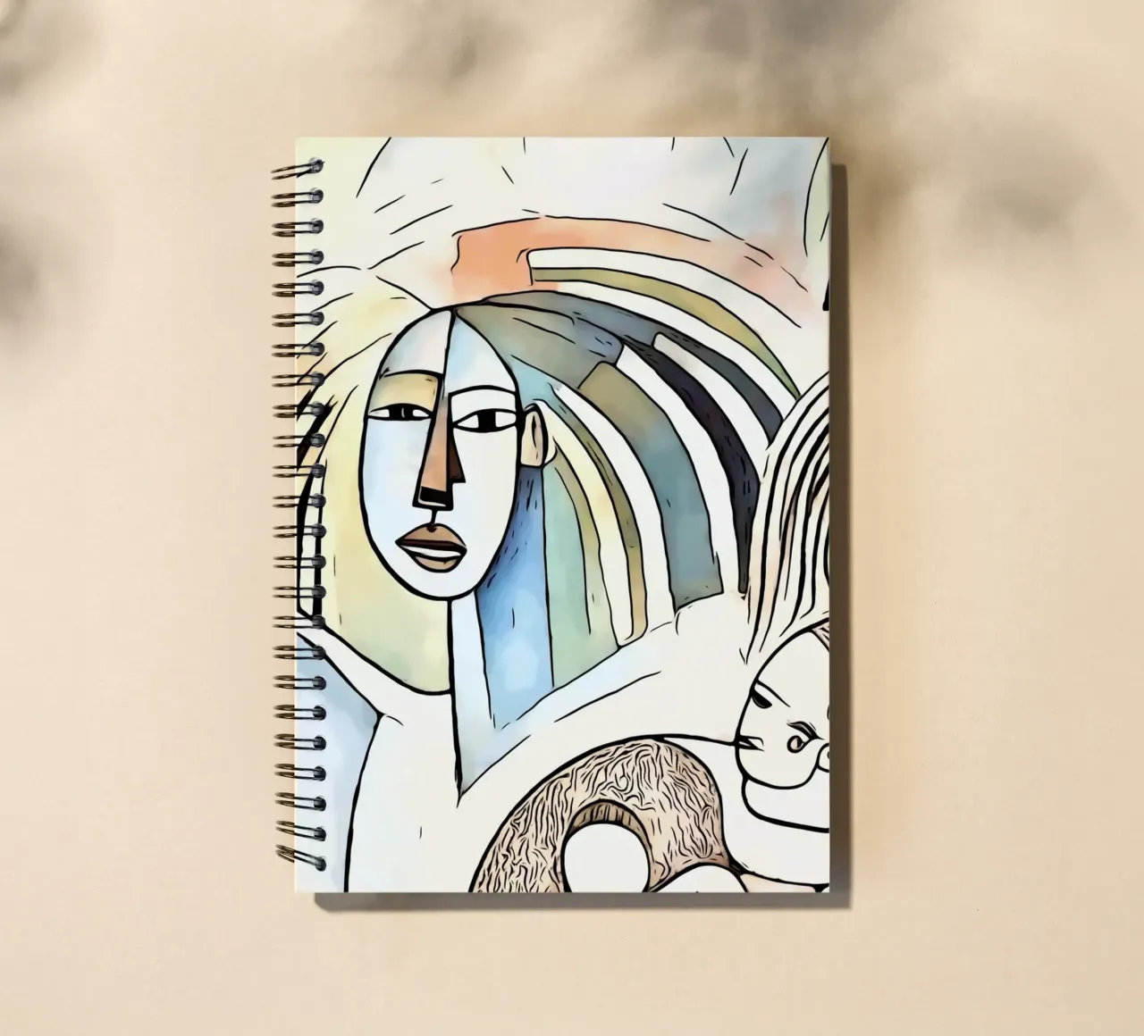 Unterwegs in Afrika, Motiv 1 Ringbuch von ZAMART