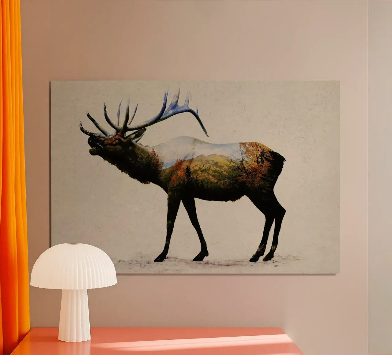 The Rocky Mountain Elk Hahnemühle von Davies Babies