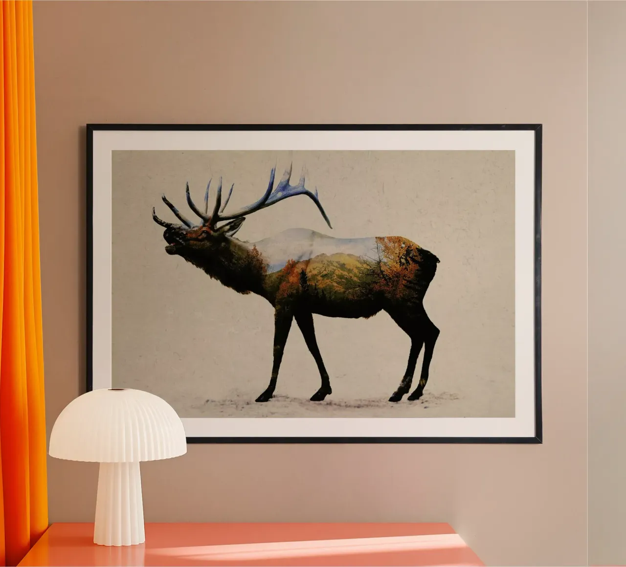 The Rocky Mountain Elk Hahnemühle von Davies Babies