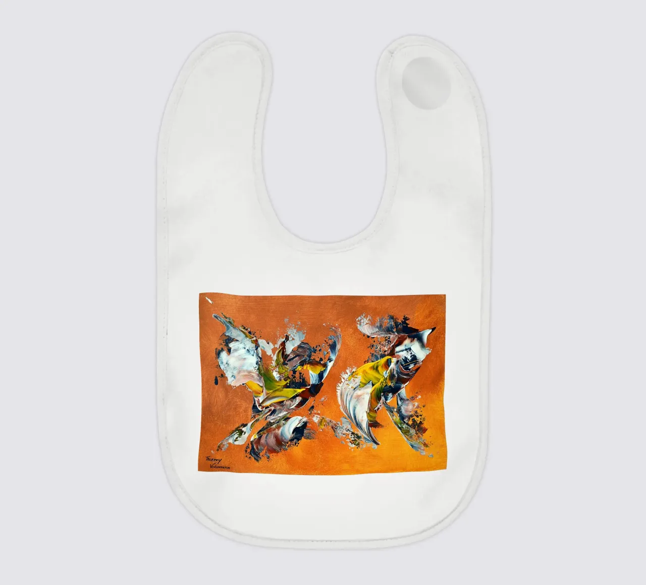 IDEAL GIFT 112 bavaglino da Thierry Vobmann Abstract painting