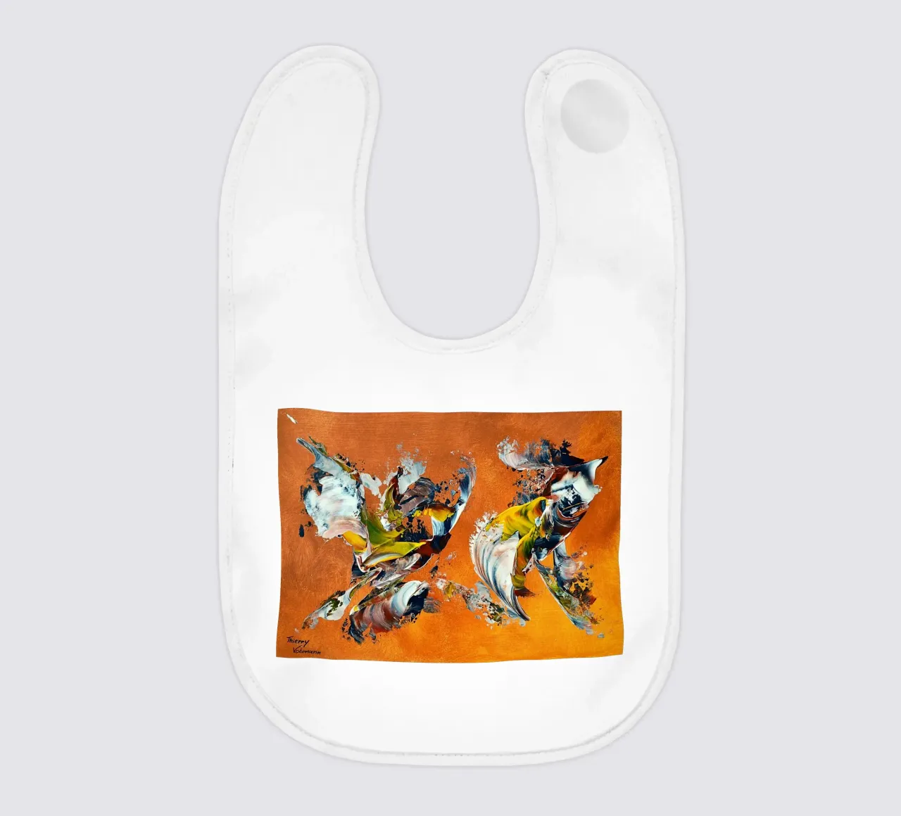 IDEAL GIFT 112 bavaglino da Thierry Vobmann Abstract painting