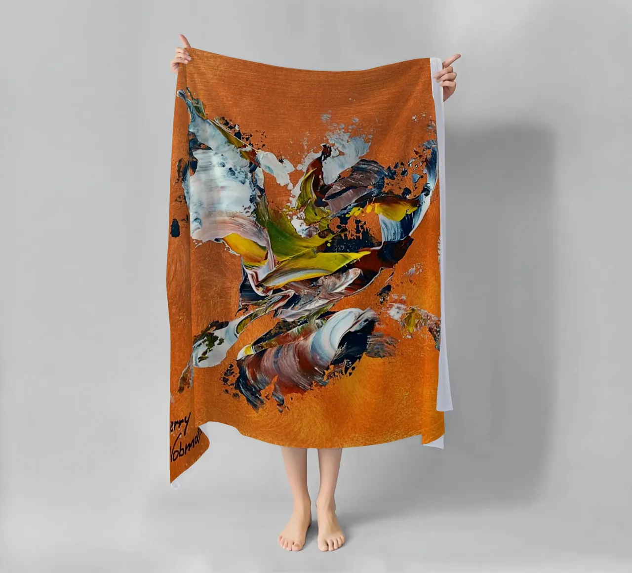 IDEAL GIFT 112 telo mare da Thierry Vobmann Abstract painting