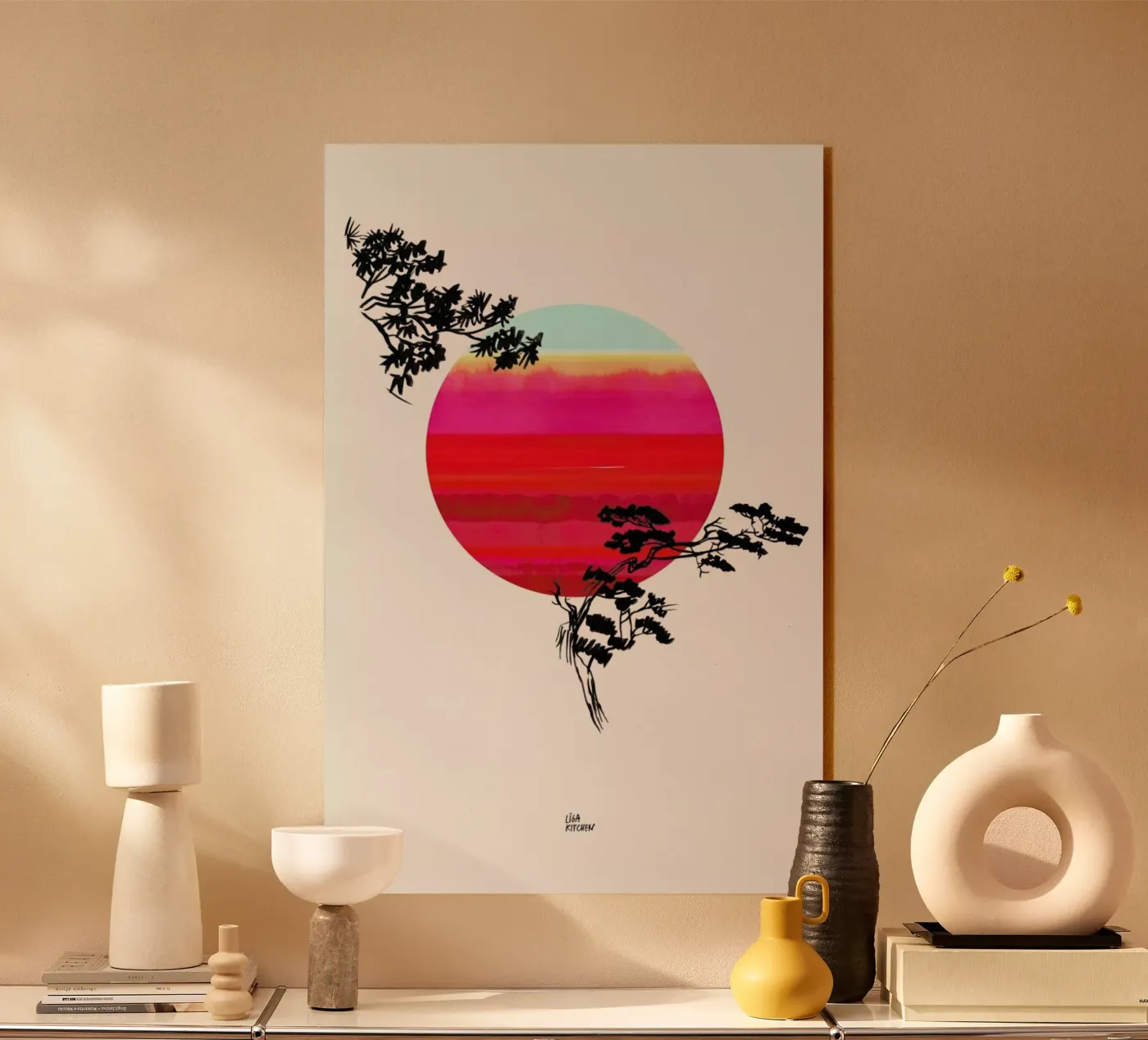 Japanese Sun plexiglass da Liga Kitchen