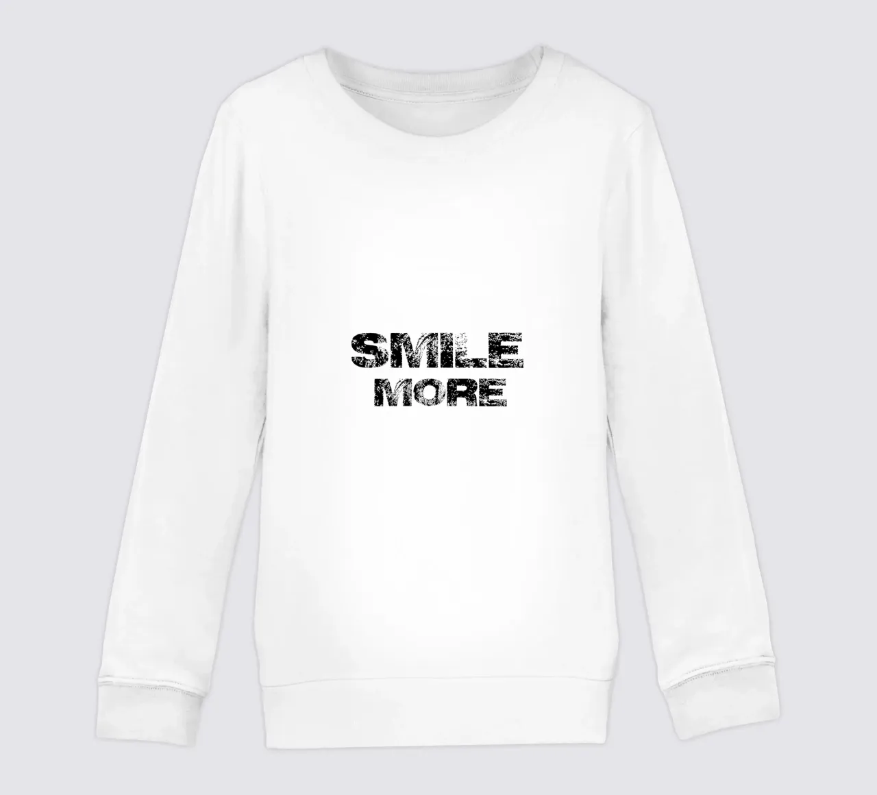 Tipografia Smile More felpa bambino da YV TYPOGRAPHY