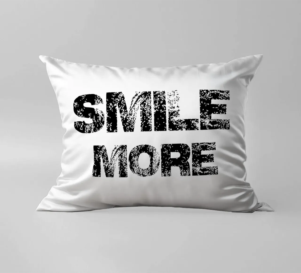 Tipografia Smile More cuscino da YV TYPOGRAPHY