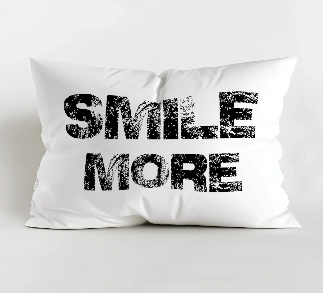 Tipografia Smile More cuscino da YV TYPOGRAPHY