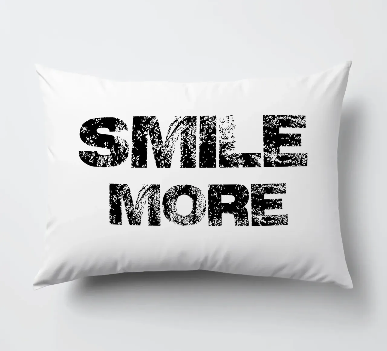 Tipografia Smile More cuscino da YV TYPOGRAPHY