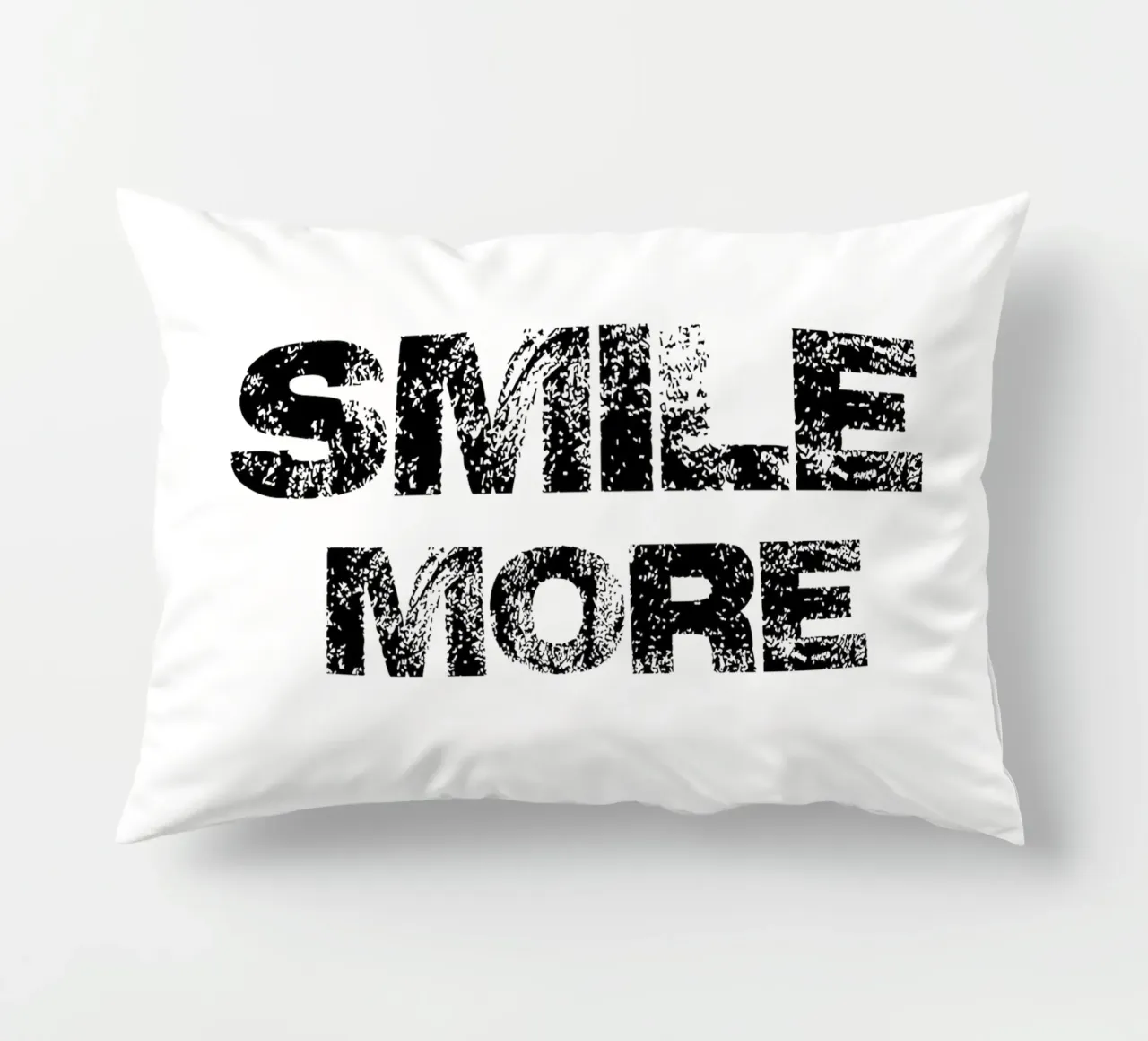 Tipografia Smile More cuscino da YV TYPOGRAPHY