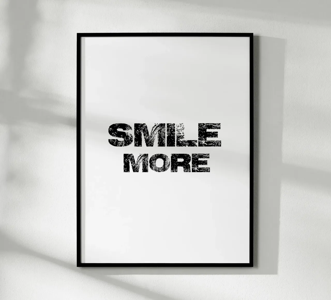 Tipografia Smile More poster da YV TYPOGRAPHY