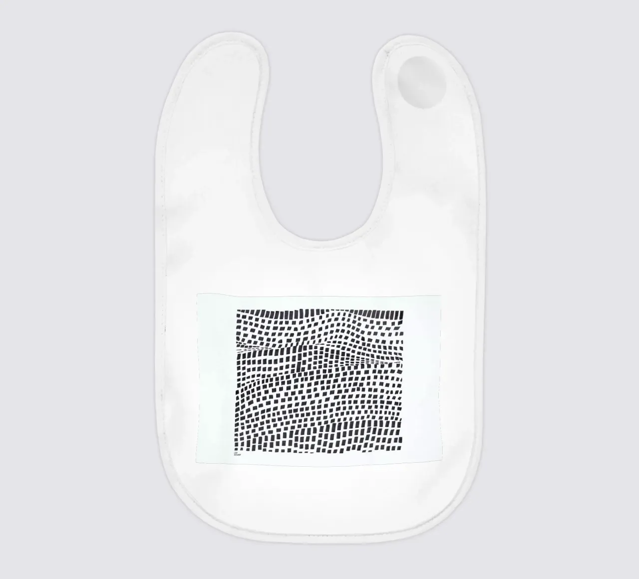 Fields baby bib by Liga Kitchen