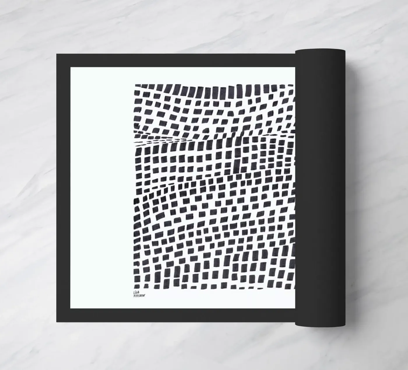 Fields Fußmatte von Liga Kitchen