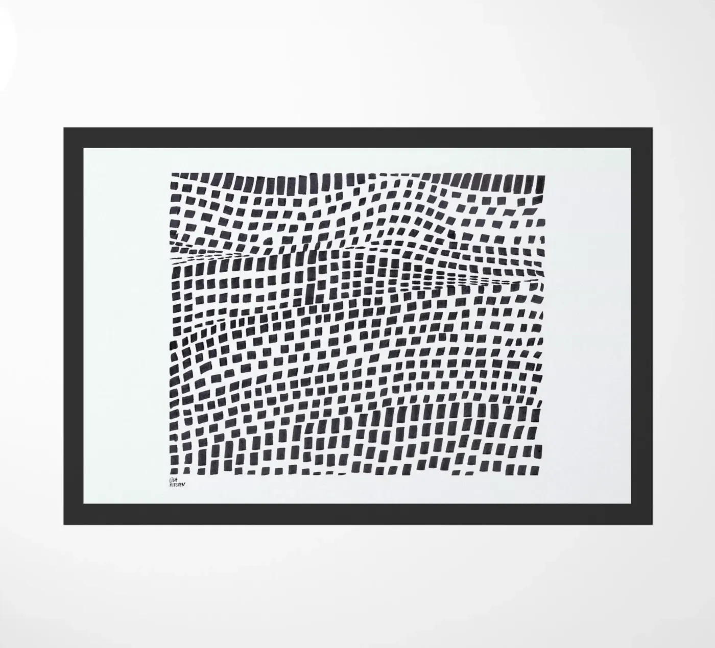 Fields Fußmatte von Liga Kitchen