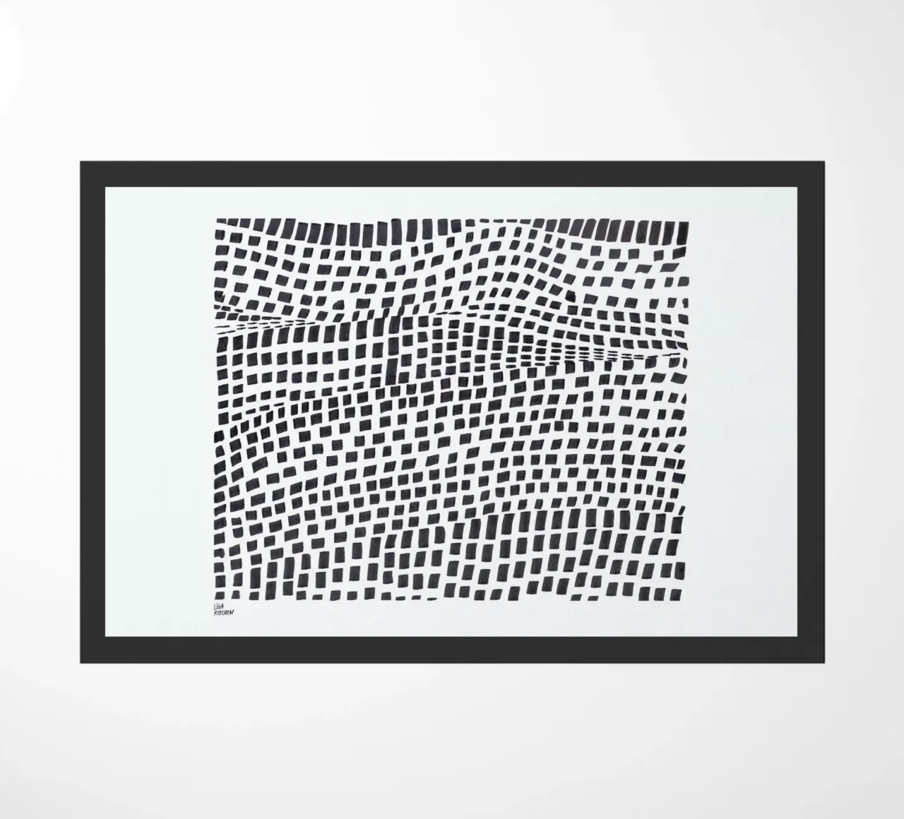 Fields doormat by Liga Kitchen