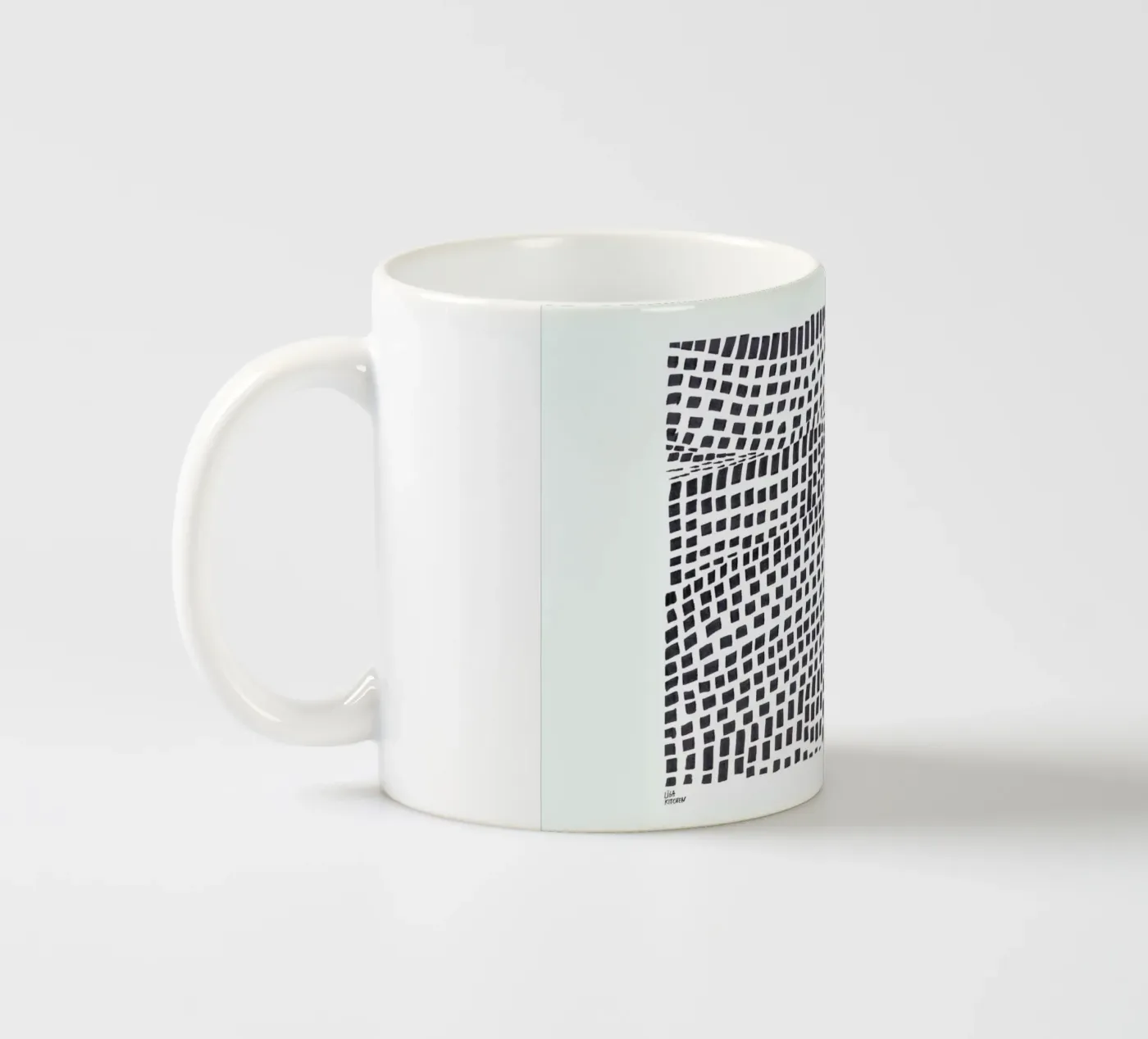 Fields ceramic mug by Liga Kitchen