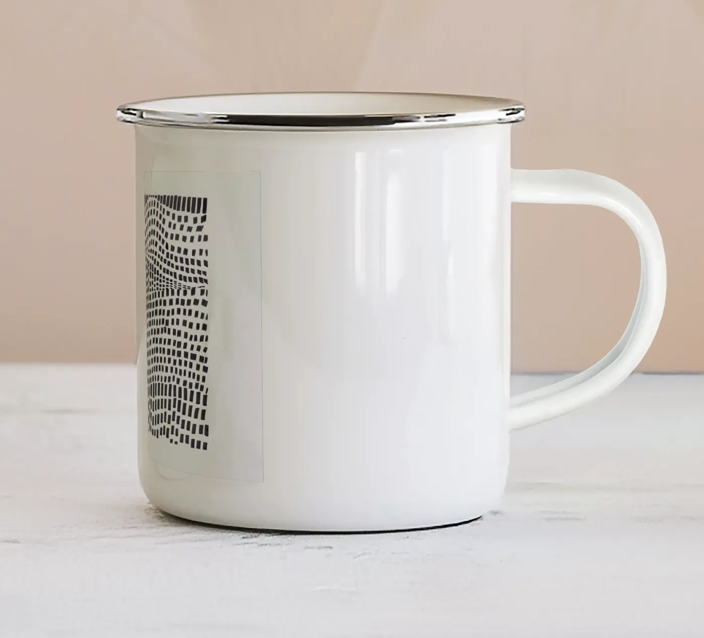 Fields enamel mug by Liga Kitchen