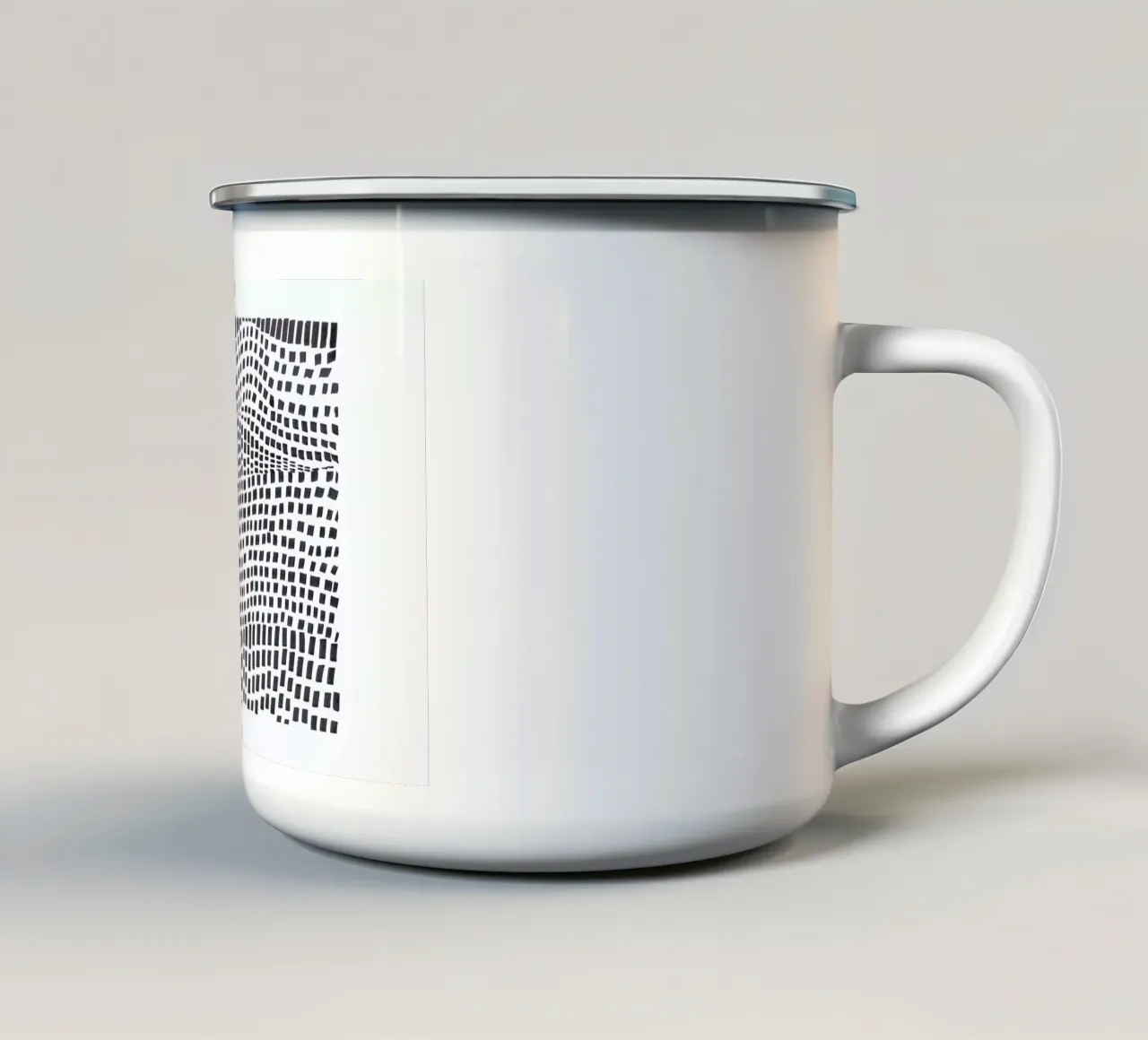 Fields Emaille Tasse von Liga Kitchen