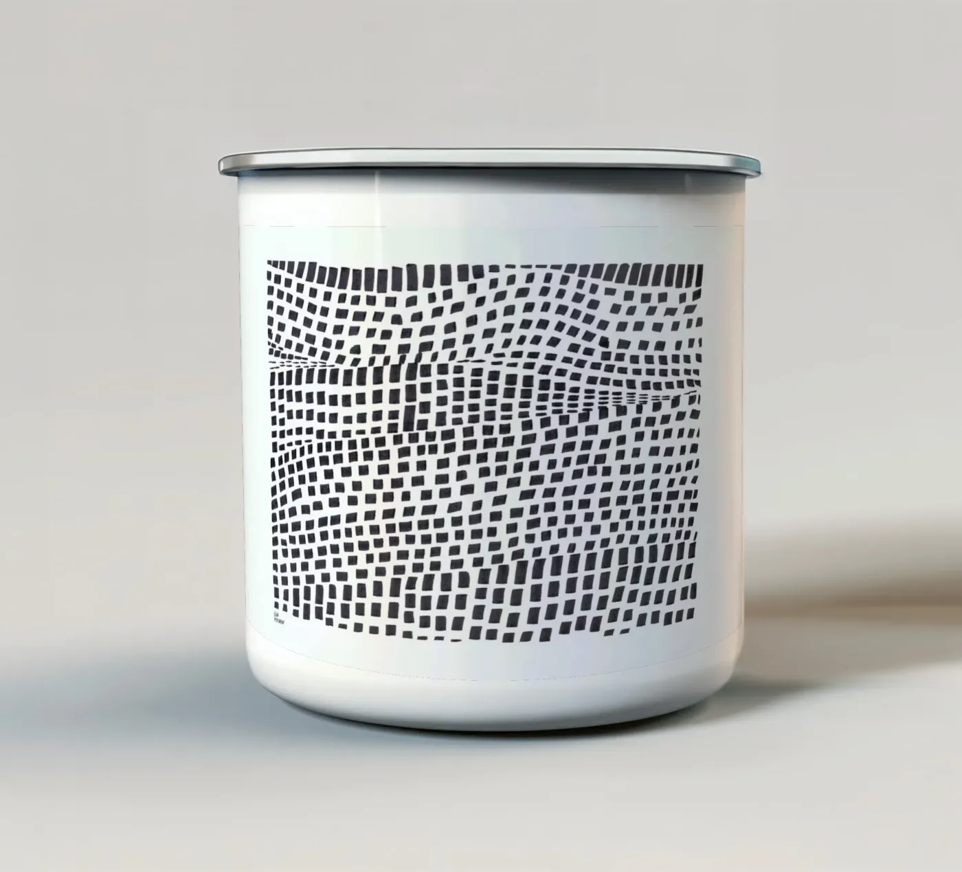 Fields emaille mok van Liga Kitchen