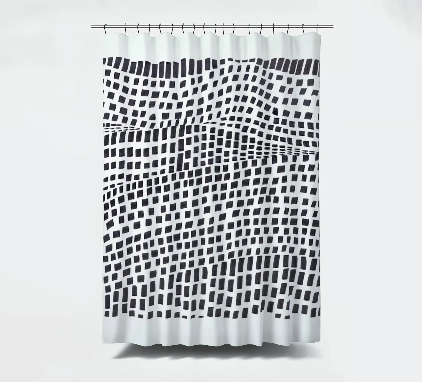 Fields shower curtain by Liga Kitchen