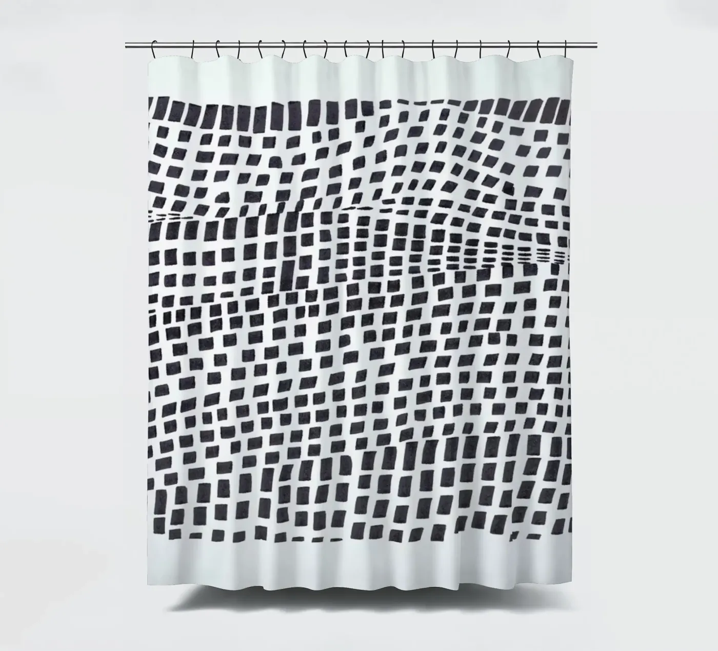 Fields shower curtain by Liga Kitchen