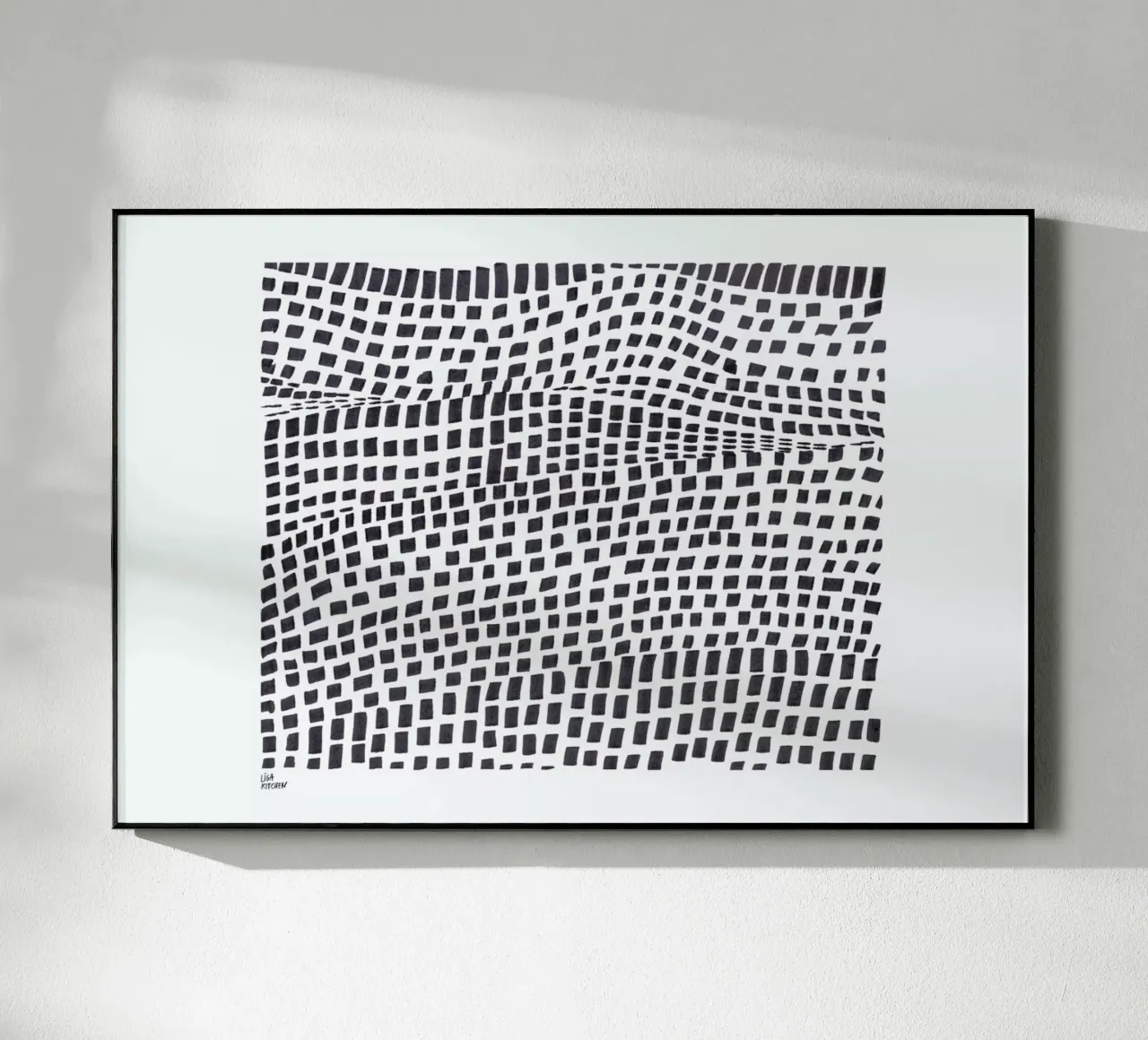 Fields acrylic glass by Liga Kitchen