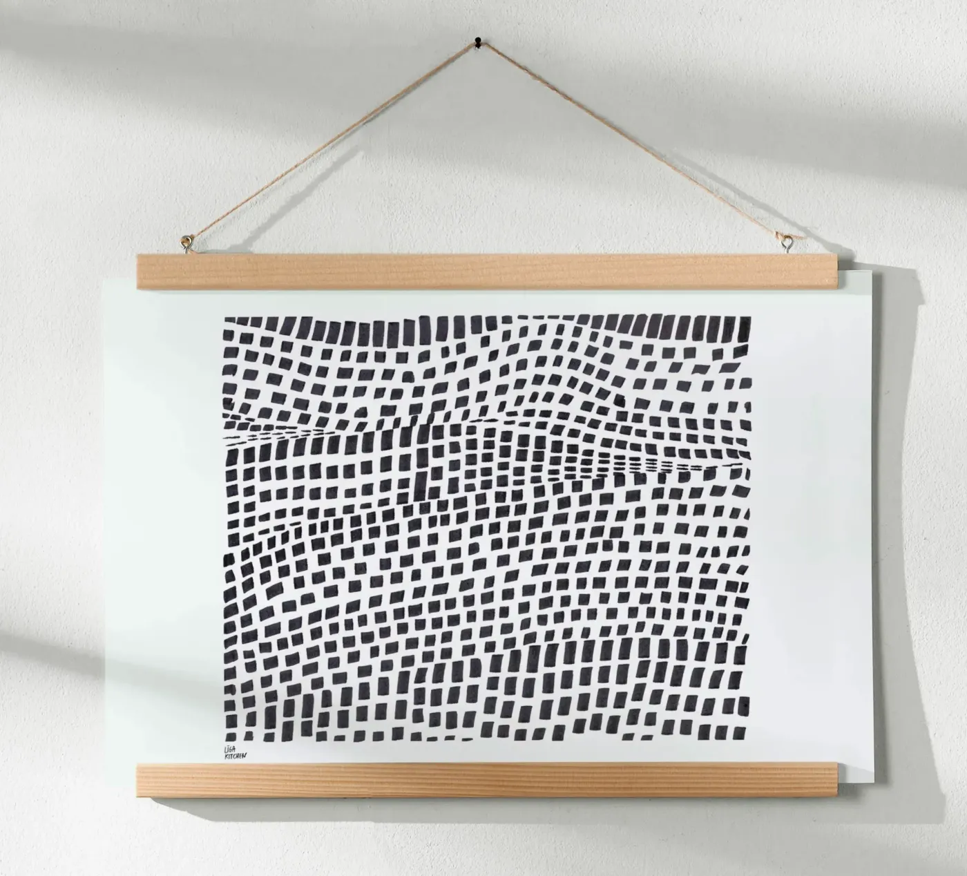 Fields Poster von Liga Kitchen