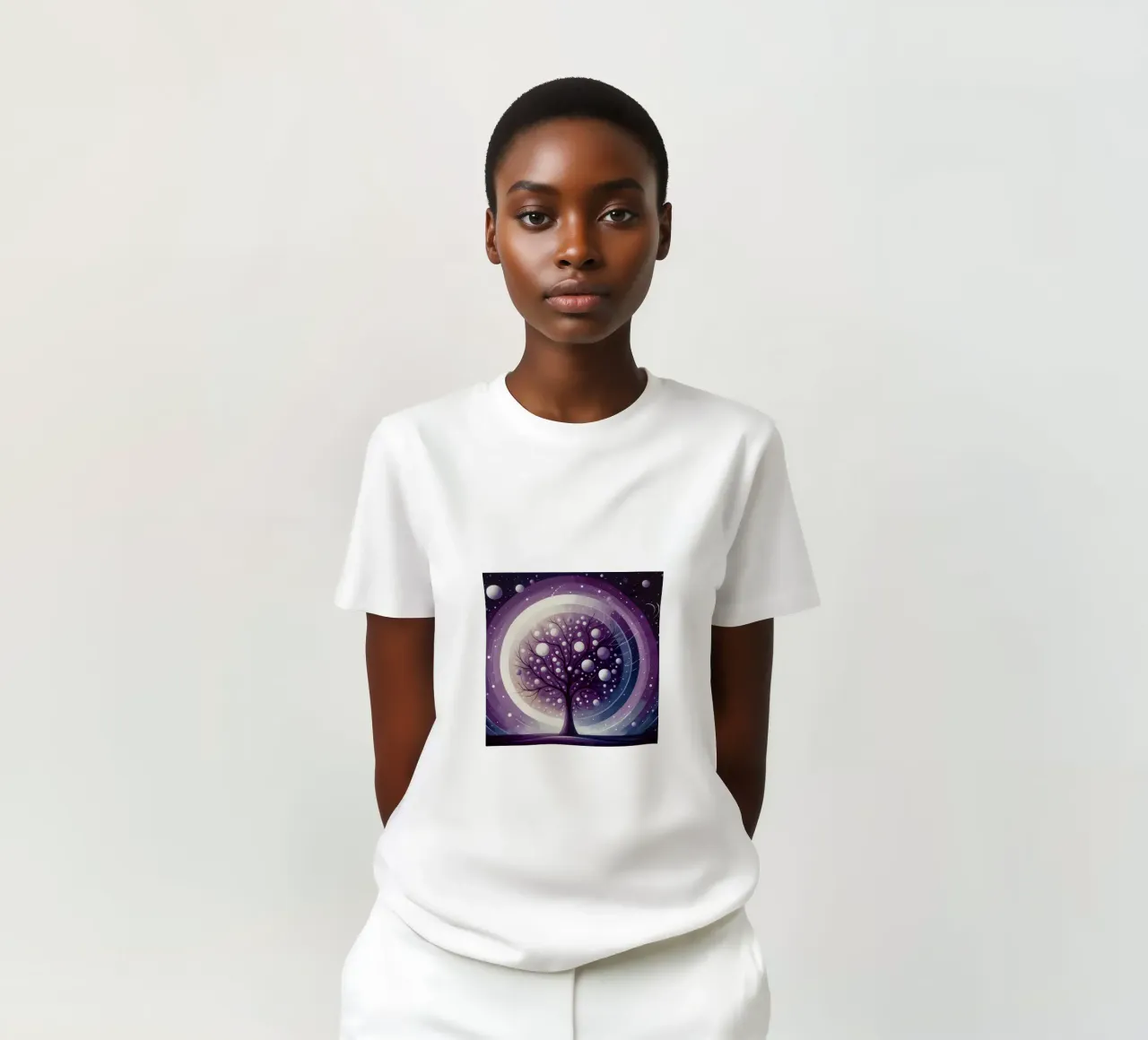 Baum - lilac t-shirt by spiritual