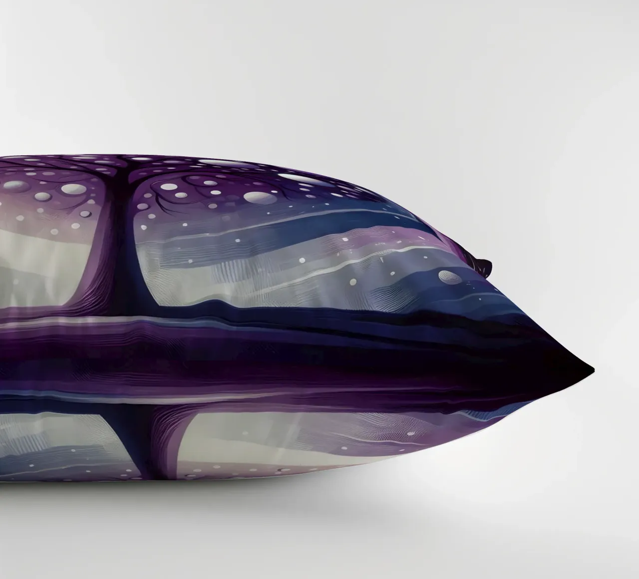 Baum - lilac decorative cushion by spiritual