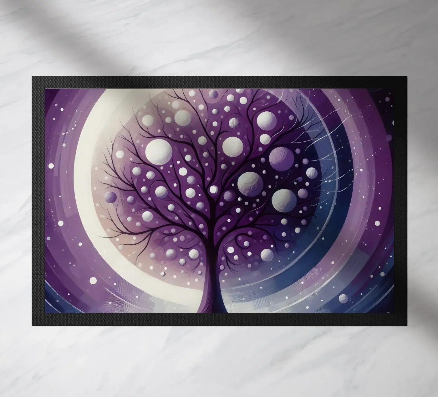 Baum - lilac doormat by spiritual