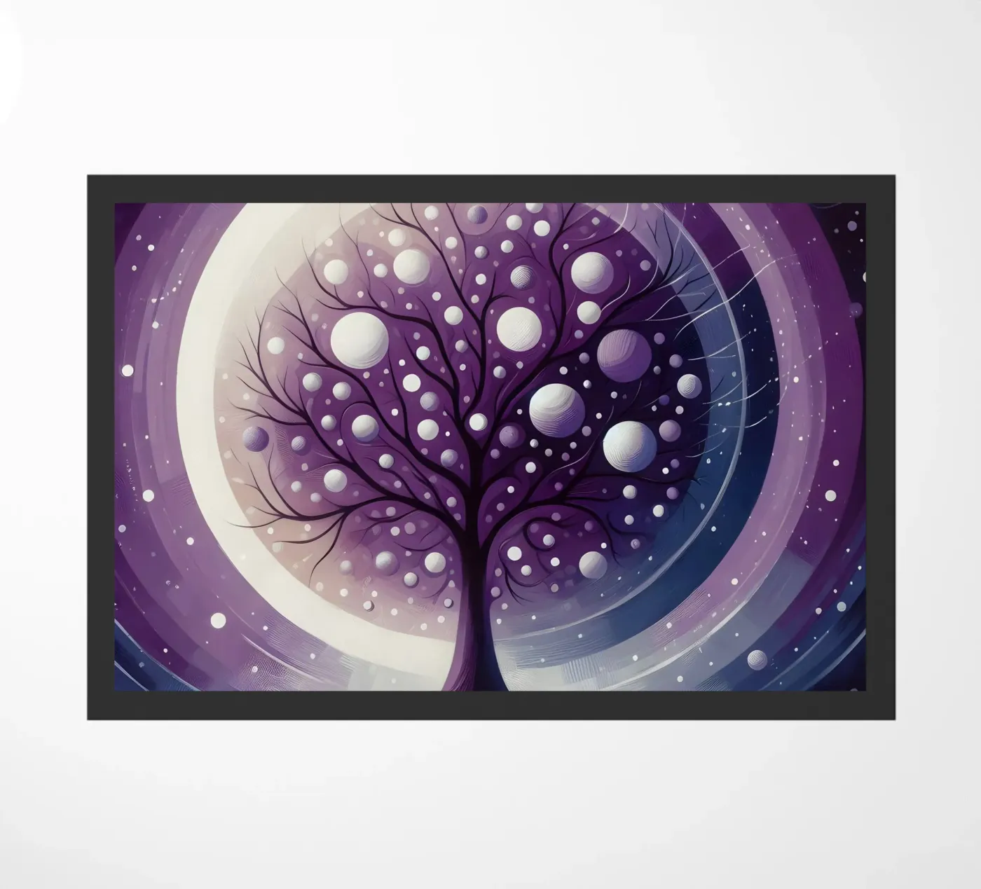 Baum - lilac doormat by spiritual