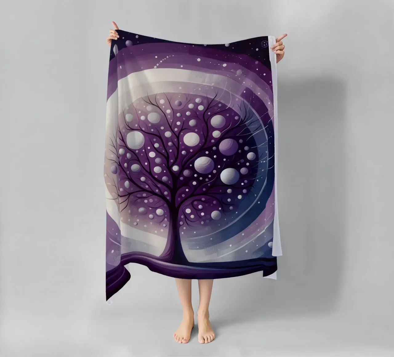 Baum - lilac telo mare da spiritual