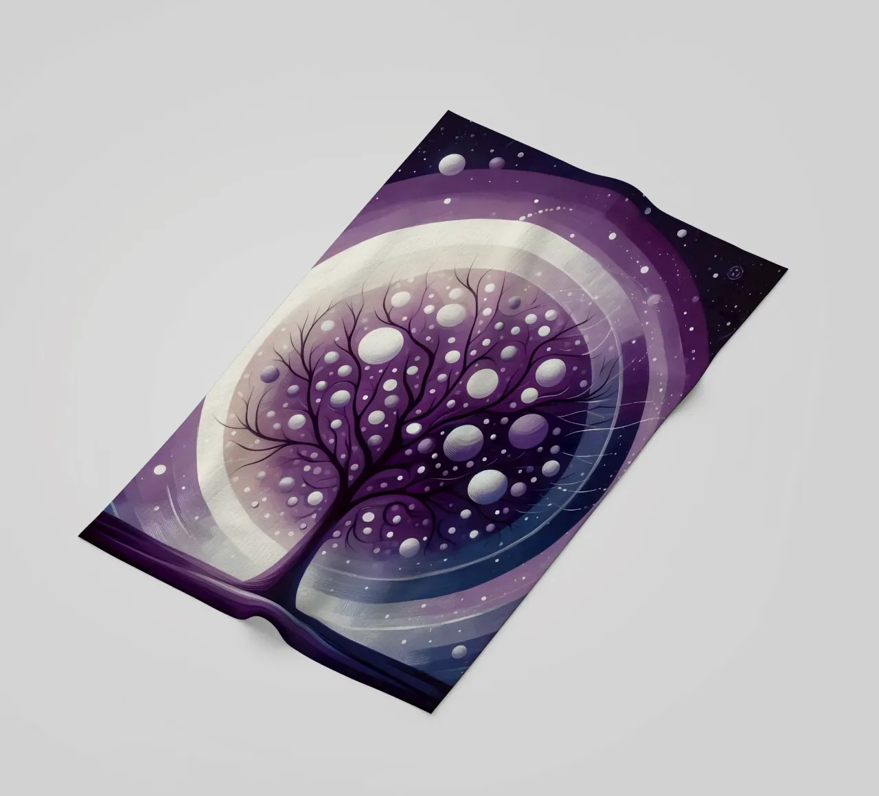 Baum - lilac telo mare da spiritual