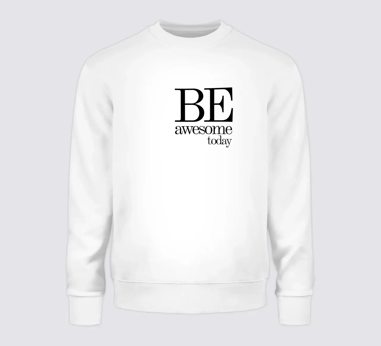 Be Awesome Today La tipografia è semplice felpa da YV TYPOGRAPHY