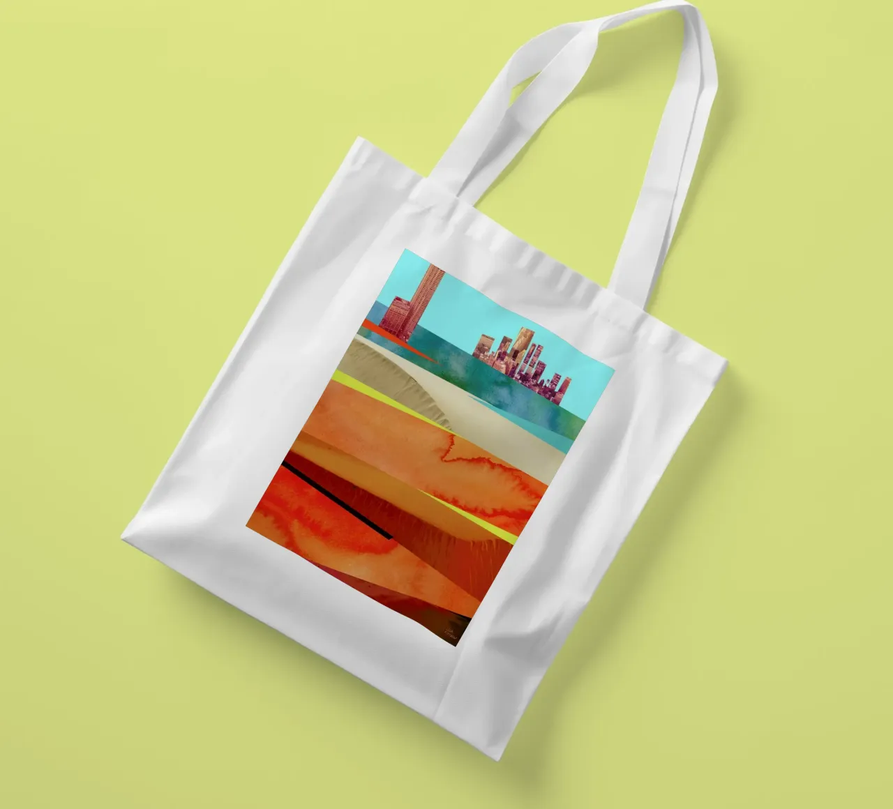 Lost Cities Desert borsa in juta da Liga Kitchen