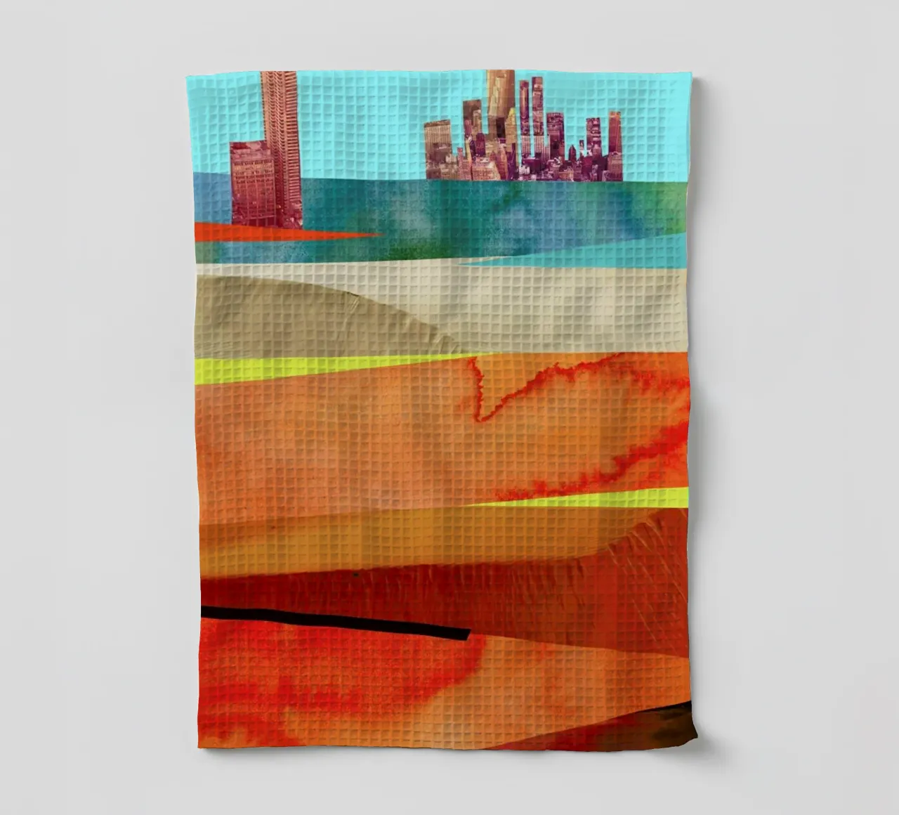 Lost Cities Desert theedoek van Liga Kitchen