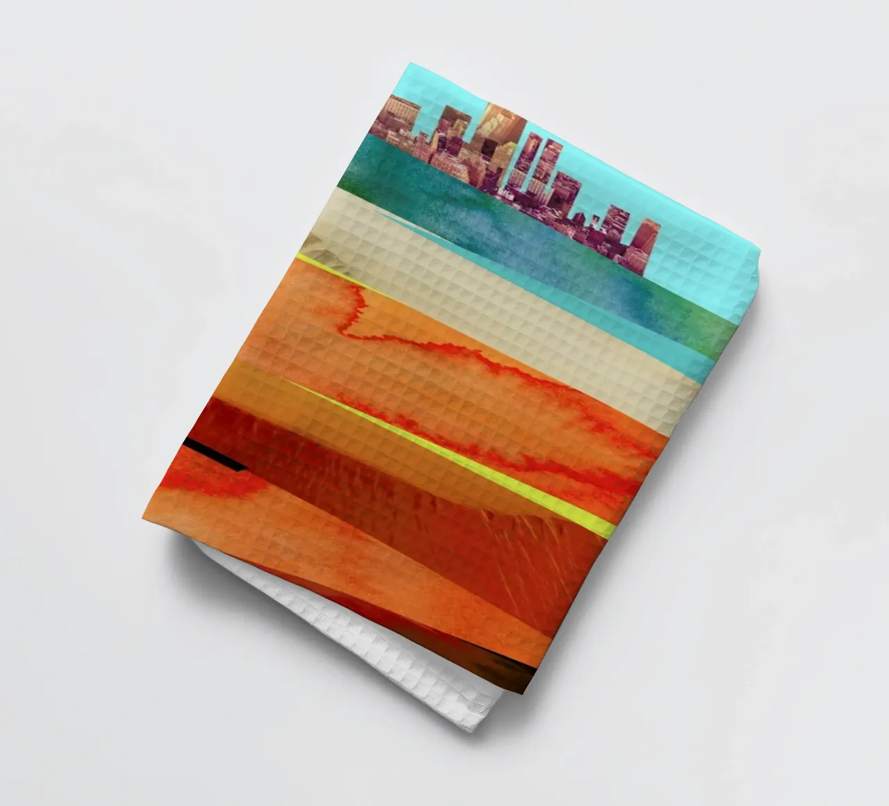 Lost Cities Desert theedoek van Liga Kitchen