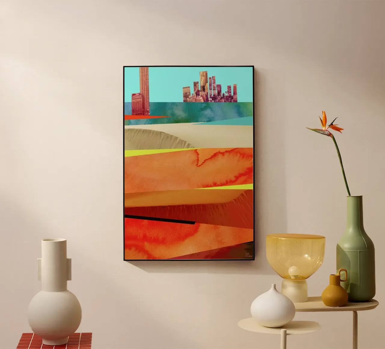 Lost Cities Desert plexiglass da Liga Kitchen