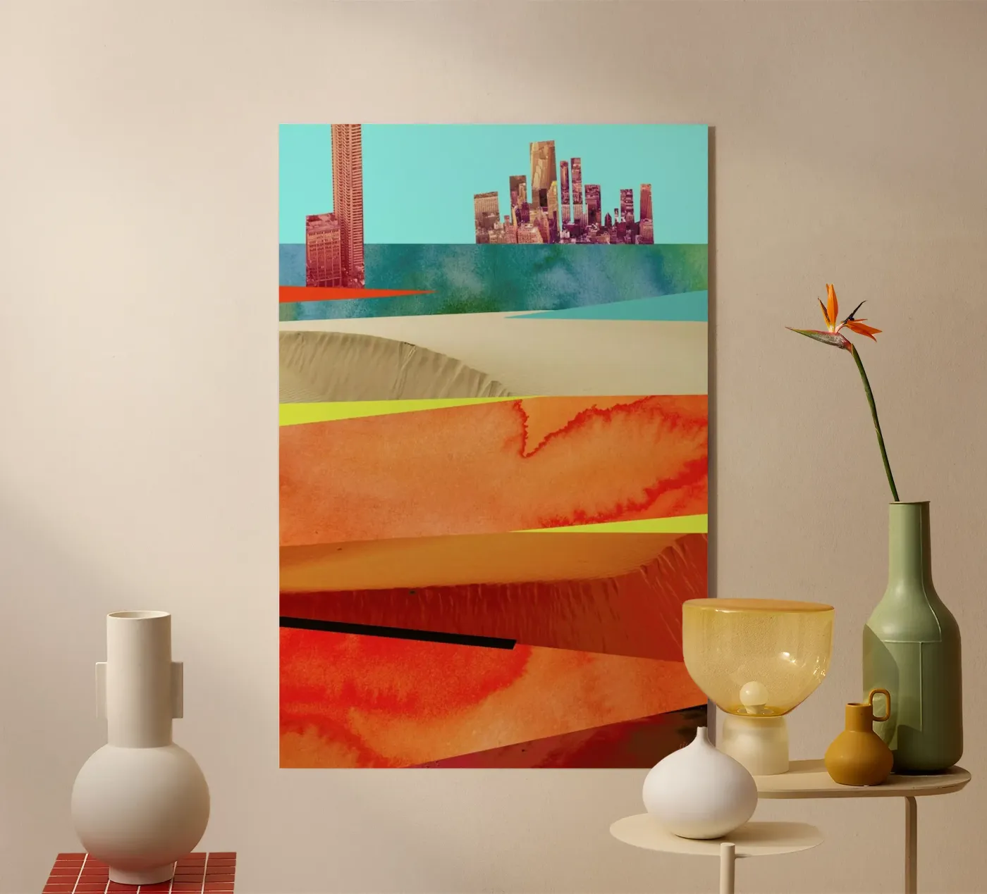 Lost Cities Desert plexiglas de Liga Kitchen