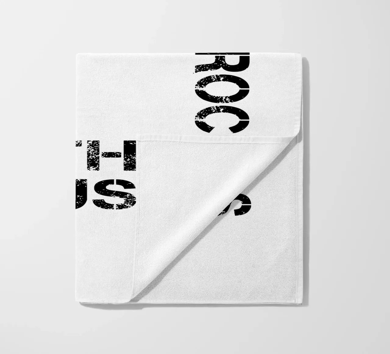 Fiducia nel processo 100% tipografia telo mare da YV TYPOGRAPHY