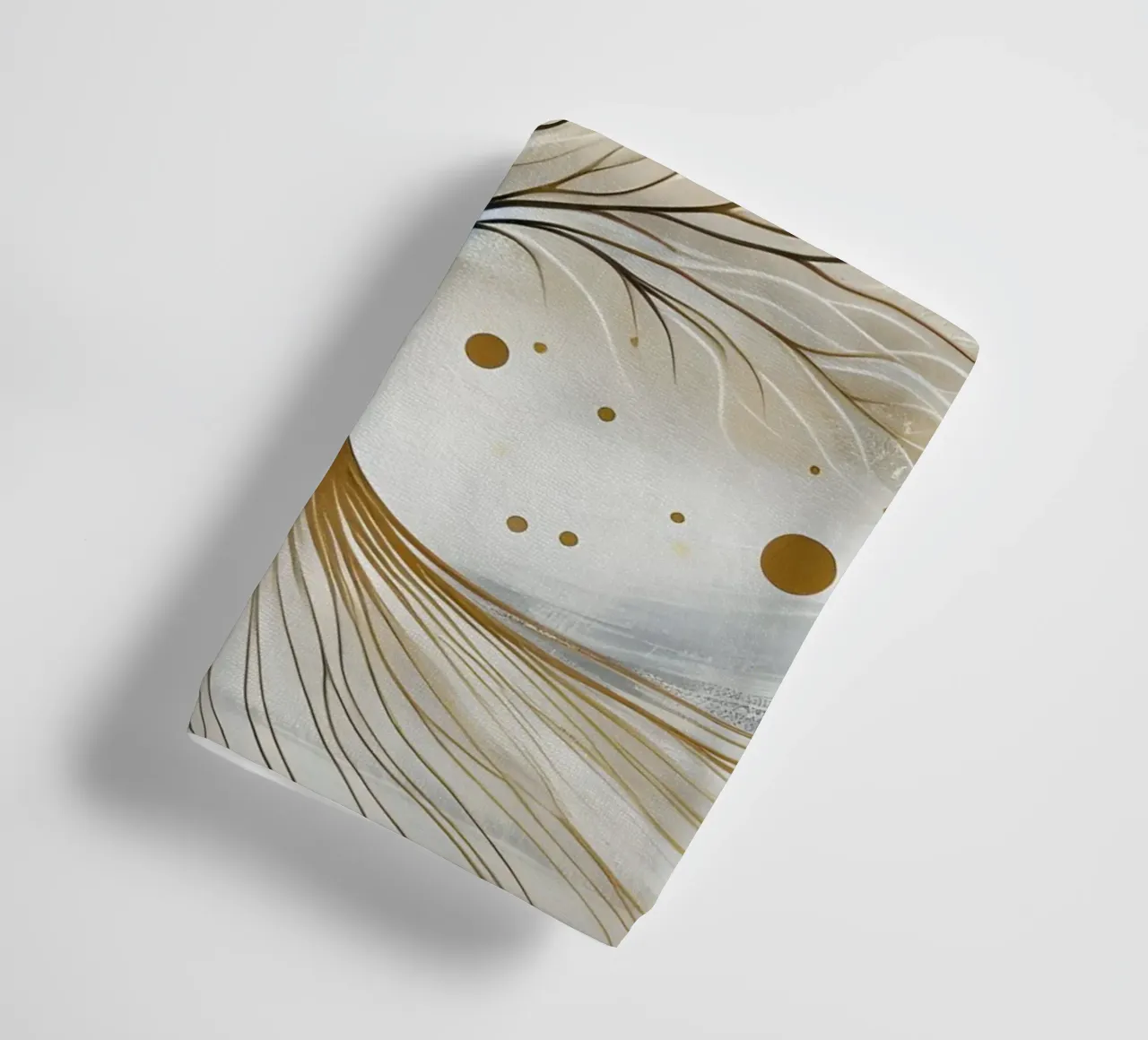 Tree - gold towel by spiritual
