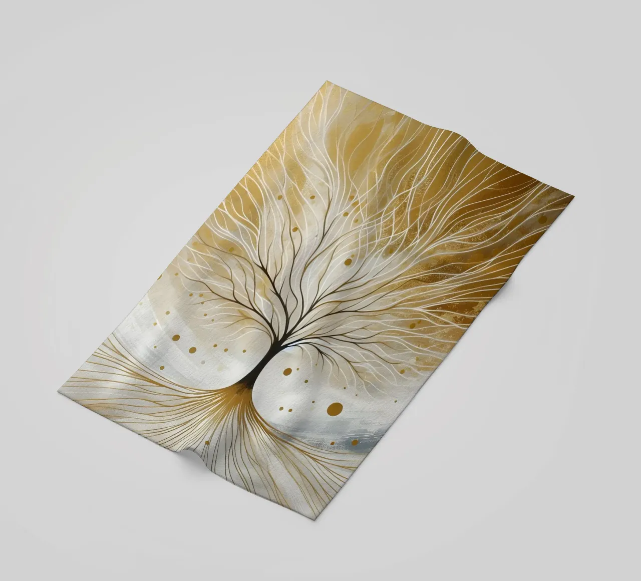 Albero - oro telo mare da spiritual