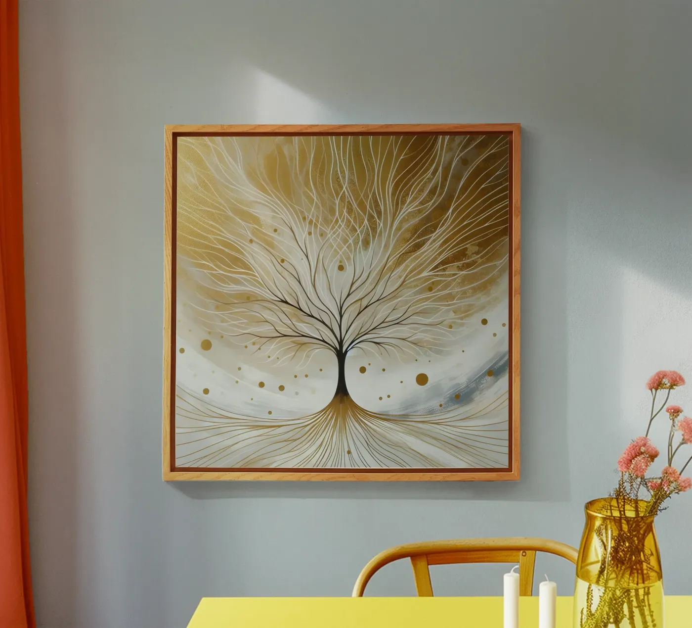 Tree - gold plexiglass da spiritual