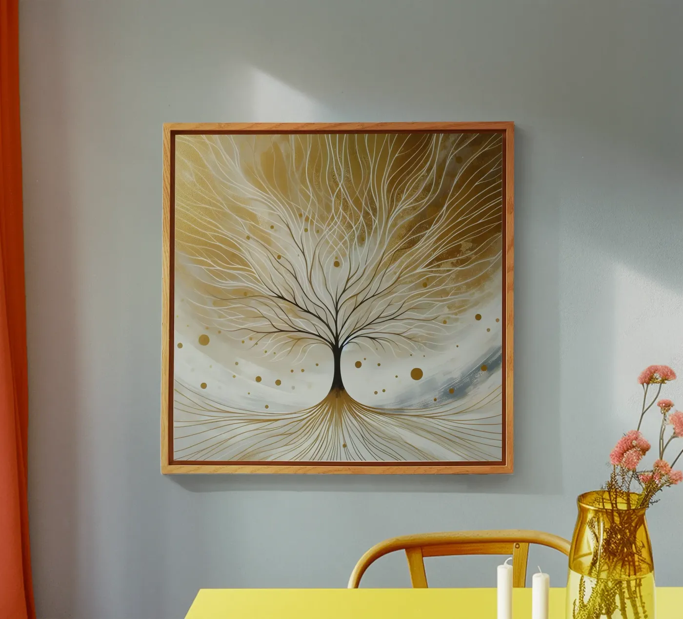 Albero - oro plexiglass da spiritual