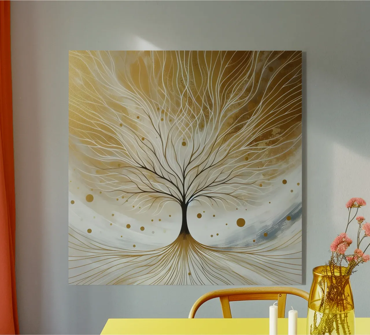 Albero - oro plexiglass da spiritual