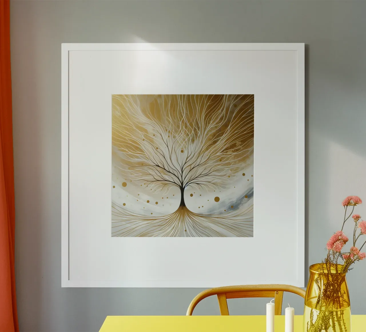 Albero - oro poster da spiritual