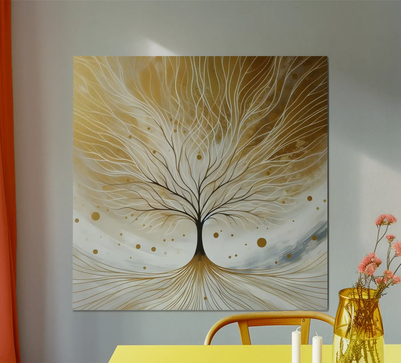 Tree - gold poster by spiritual