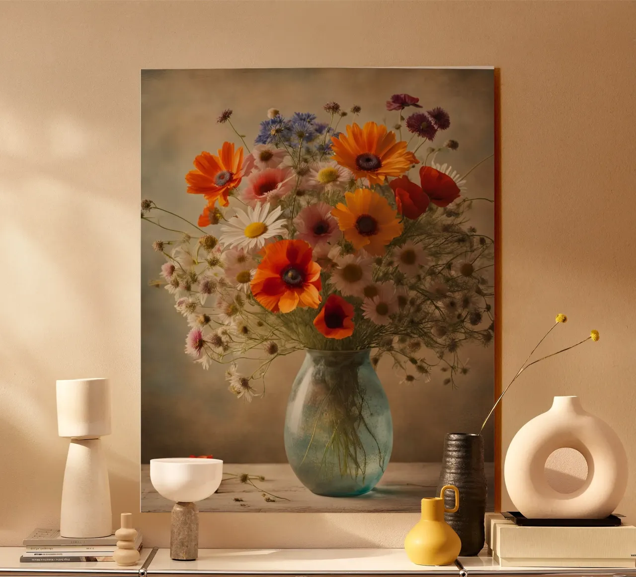 Fiori di campo colorati plexiglass da designsbysophia